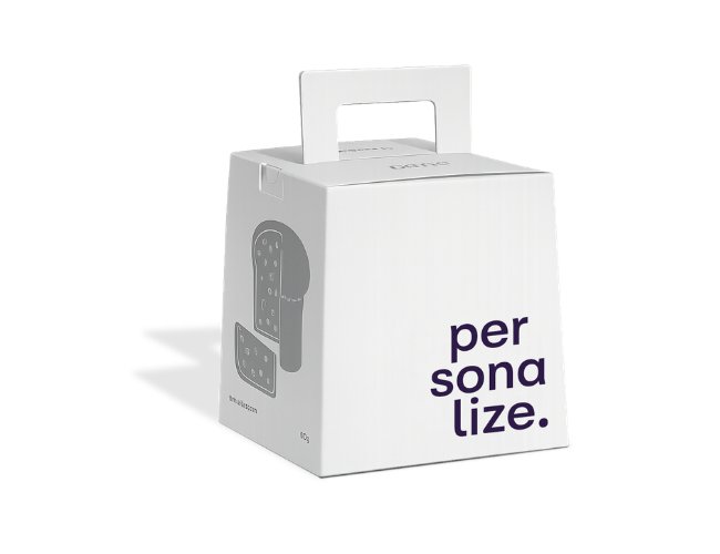 Embalagem para Panetone com Acabamento Chanfrado P - Kit Onboarding