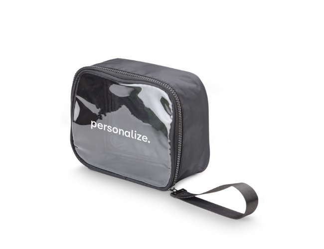 Necessaire Nylon Transparente para Kit Onboarding