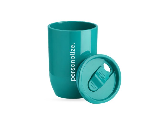 Copo Plástico 350ml com Tampa Personalizado Copa 2026
