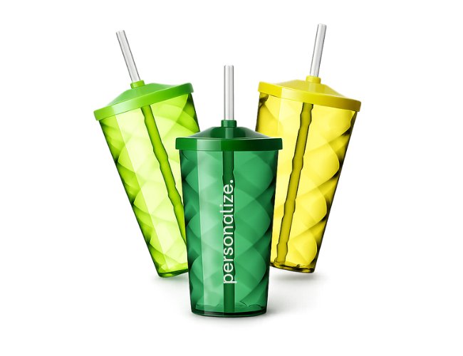 Copo PS 550ml com Canudo Personalizado Copa 2026