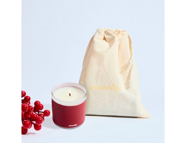 Vela no Copo com Embalagem Puxa-Saco