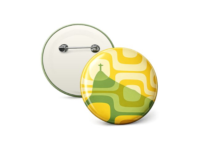 Botton Americano Copa do Mundo 2026 Personalizado