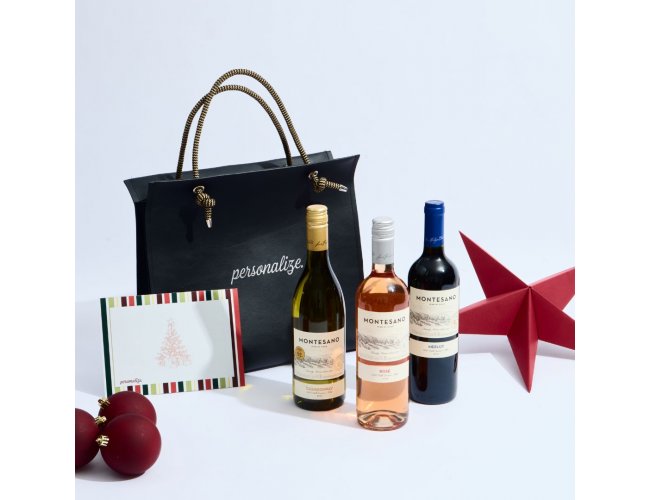 Porta Vinho em Bidins com Alça de Corda