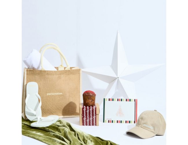 Kit Verão Final de Ano pé na Areia Personalizado