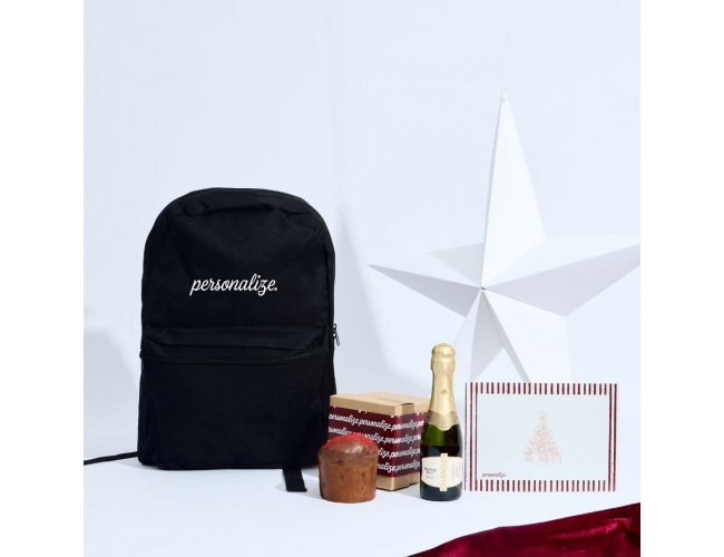 Kit Mochila Corporativo Estrela Personalizado + Chandon