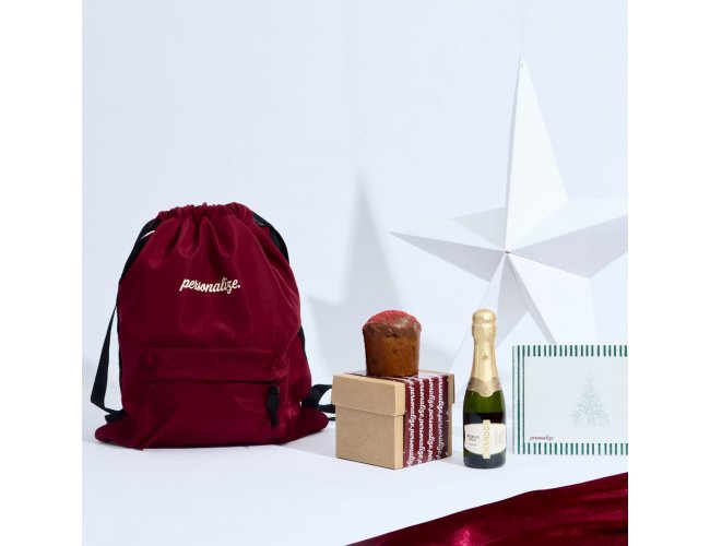 Kit Mochila Corporativo Lua Personalizado + Chandon