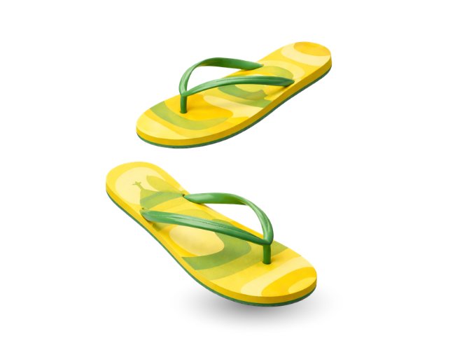 Chinelo Totalmente Personalizado Copa do Mundo 2026