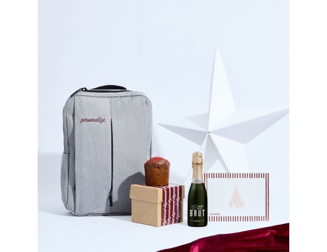 Kit Mochila Corporativa Brilho Personalizado + Grand Legado